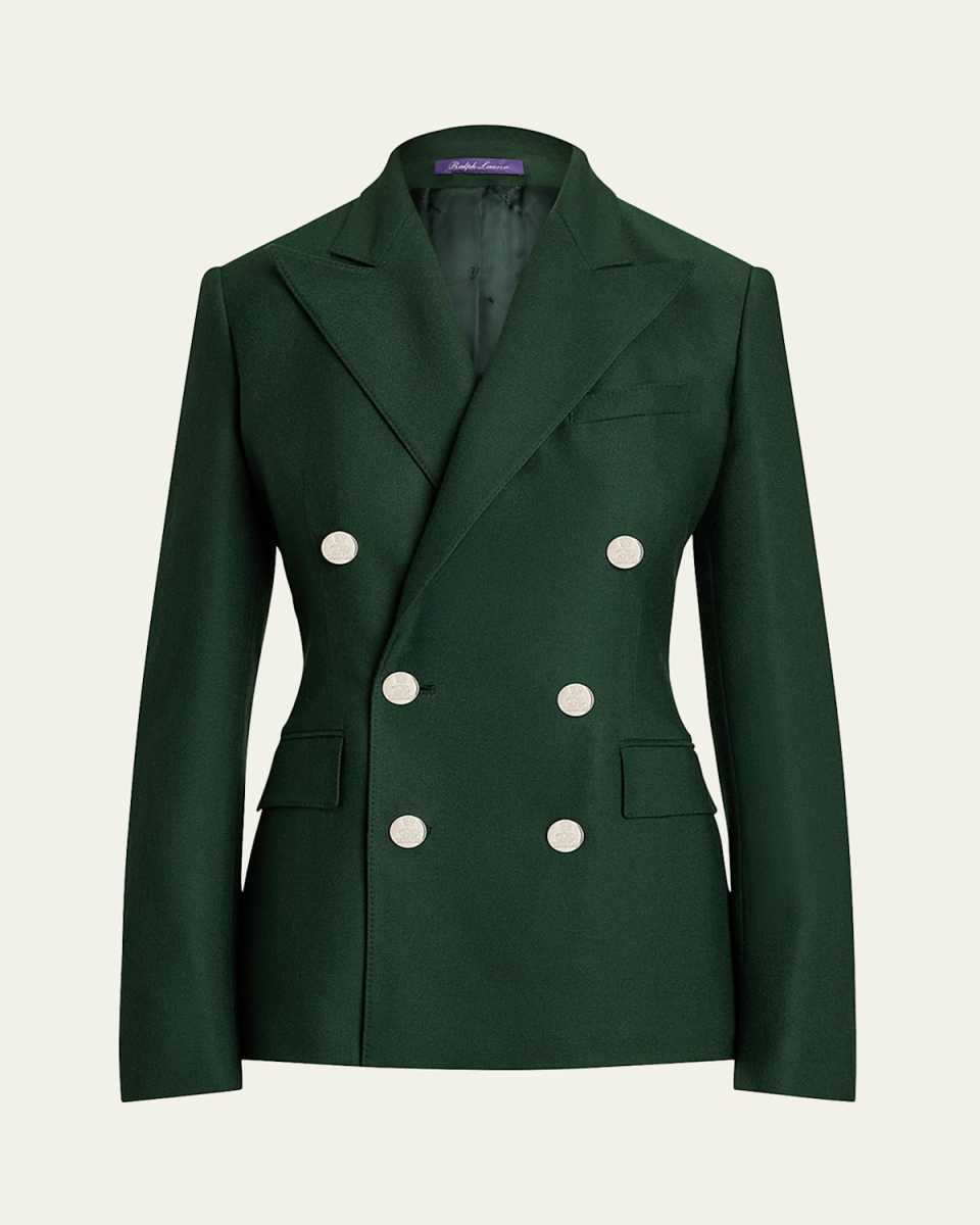Camden Double-Breasted Cashmere Jacket